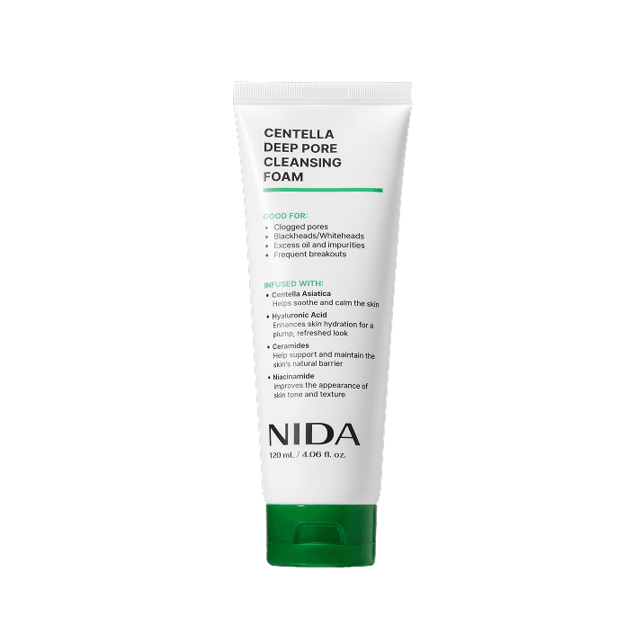 NIDA Centella Deep Pore Cleansing Foam